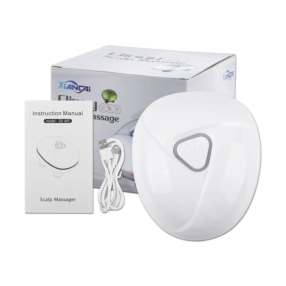 USB রিচার্জেবল ইলেকট্রিক স্ক্যাল্প ও বডি ম্যাসাজার - Image 2